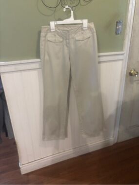 LOFT Beige Cropped Pants